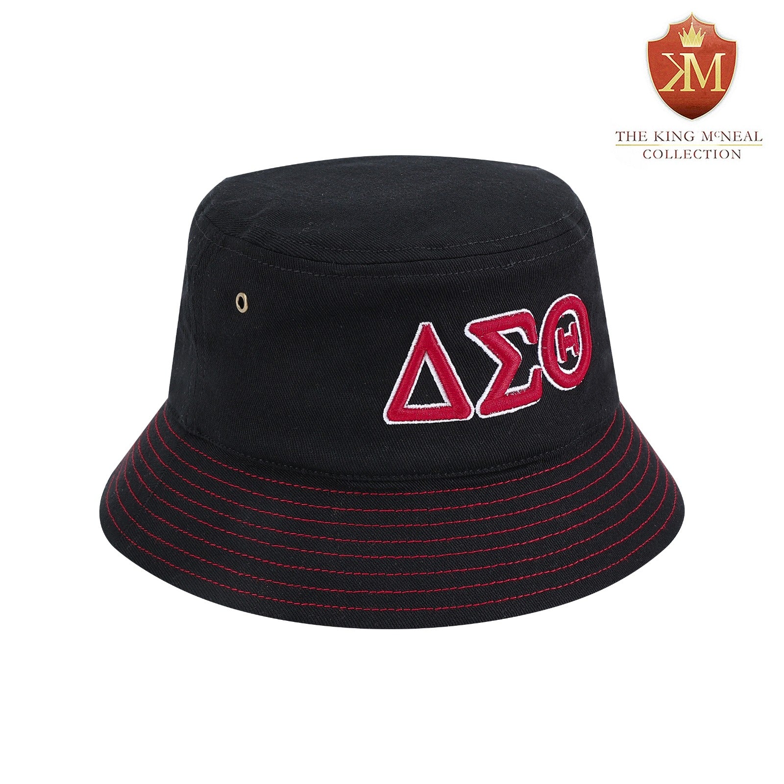 Delta Black Bucket Hat