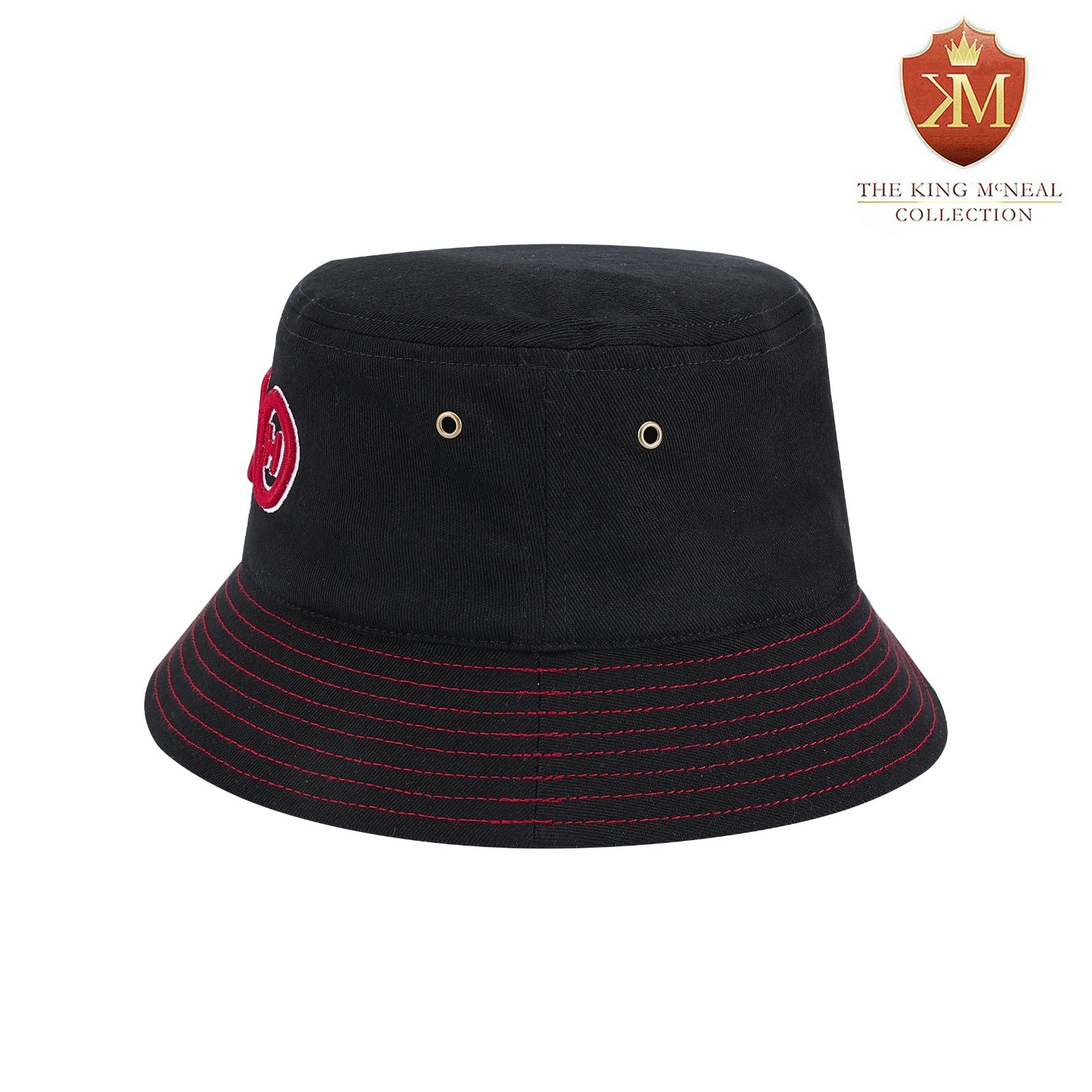 Delta Black Bucket Hat