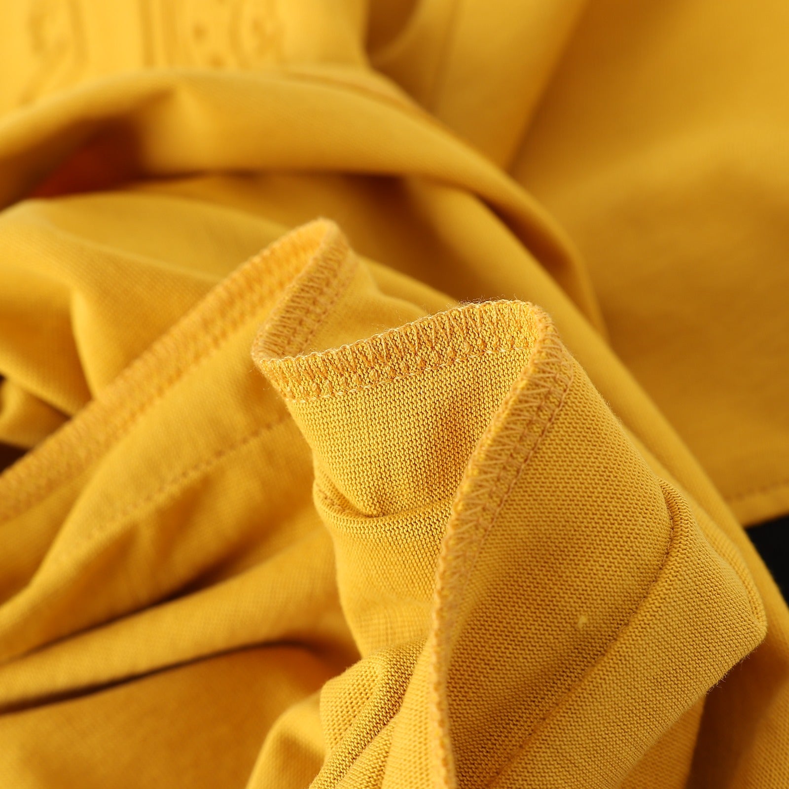 Alpha Old Gold Tapered Embossed Premium Crest Shirt