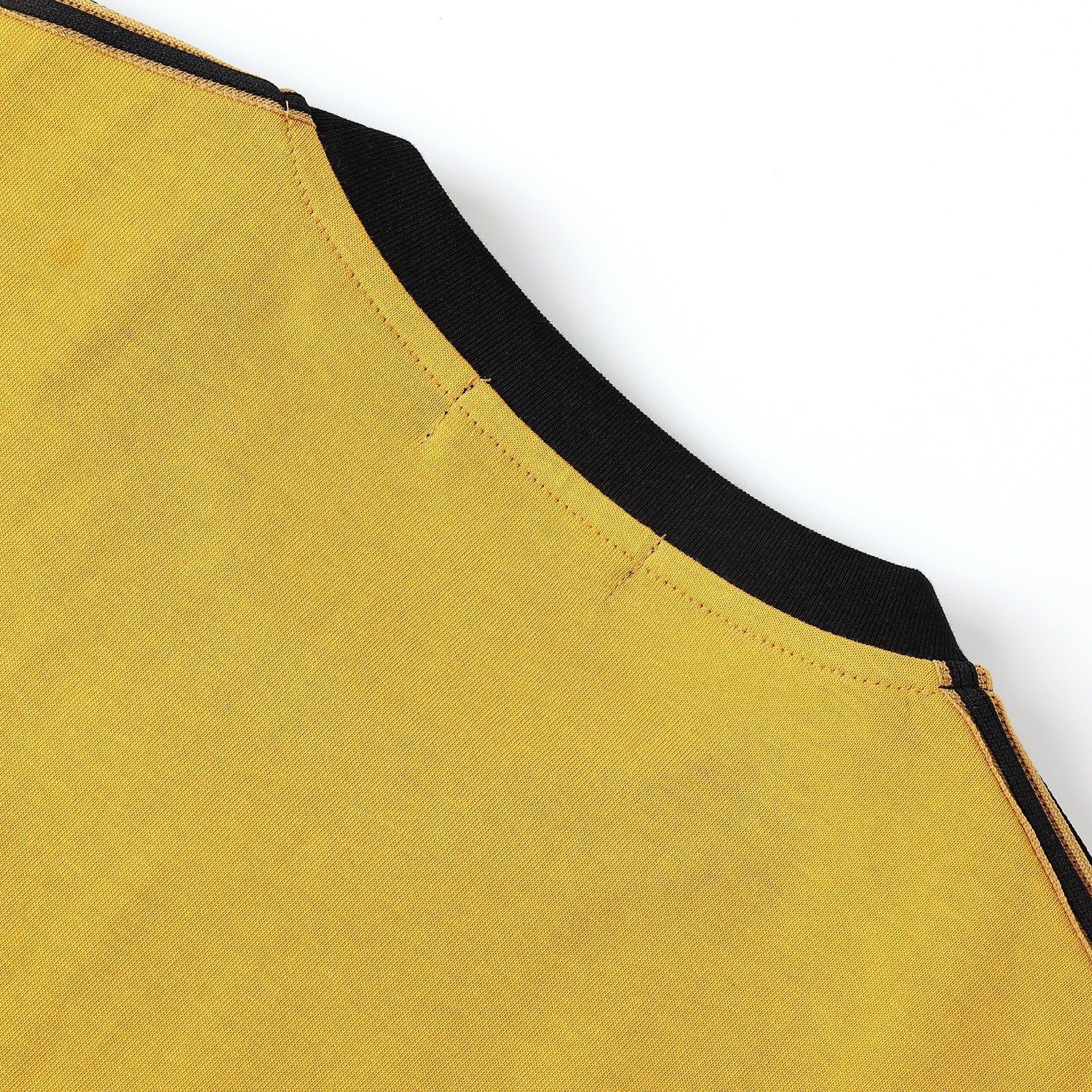 Alpha Old Gold Tapered Embossed Premium Crest Shirt