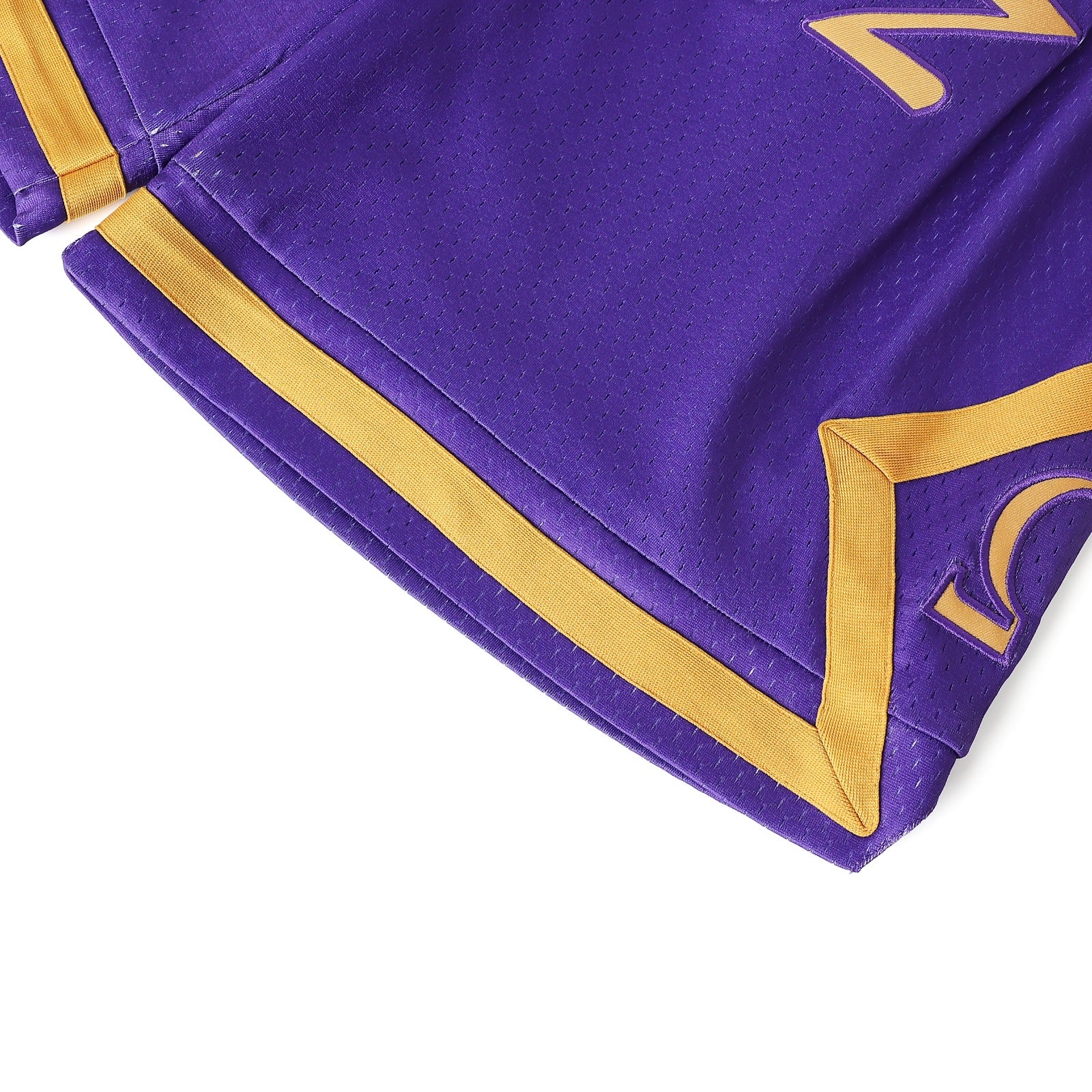 Omega Purple Heavy Mesh Basketball Shorts
