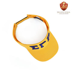 SGRHO Gold Letters Visor Hat