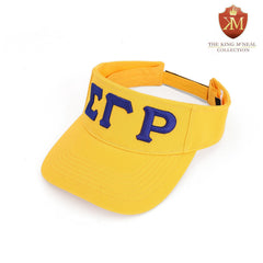 SGRHO Gold Letters Visor Hat