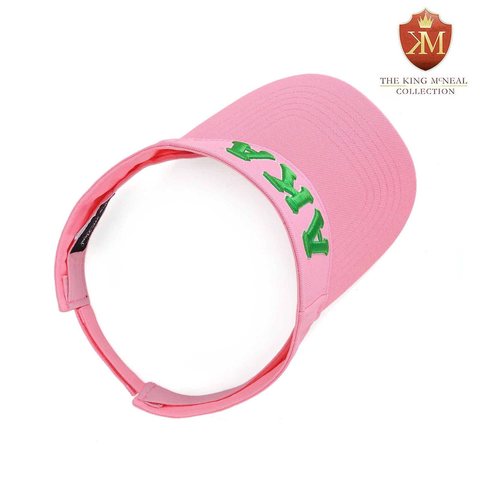 AKA Pink Letters Visor Hat