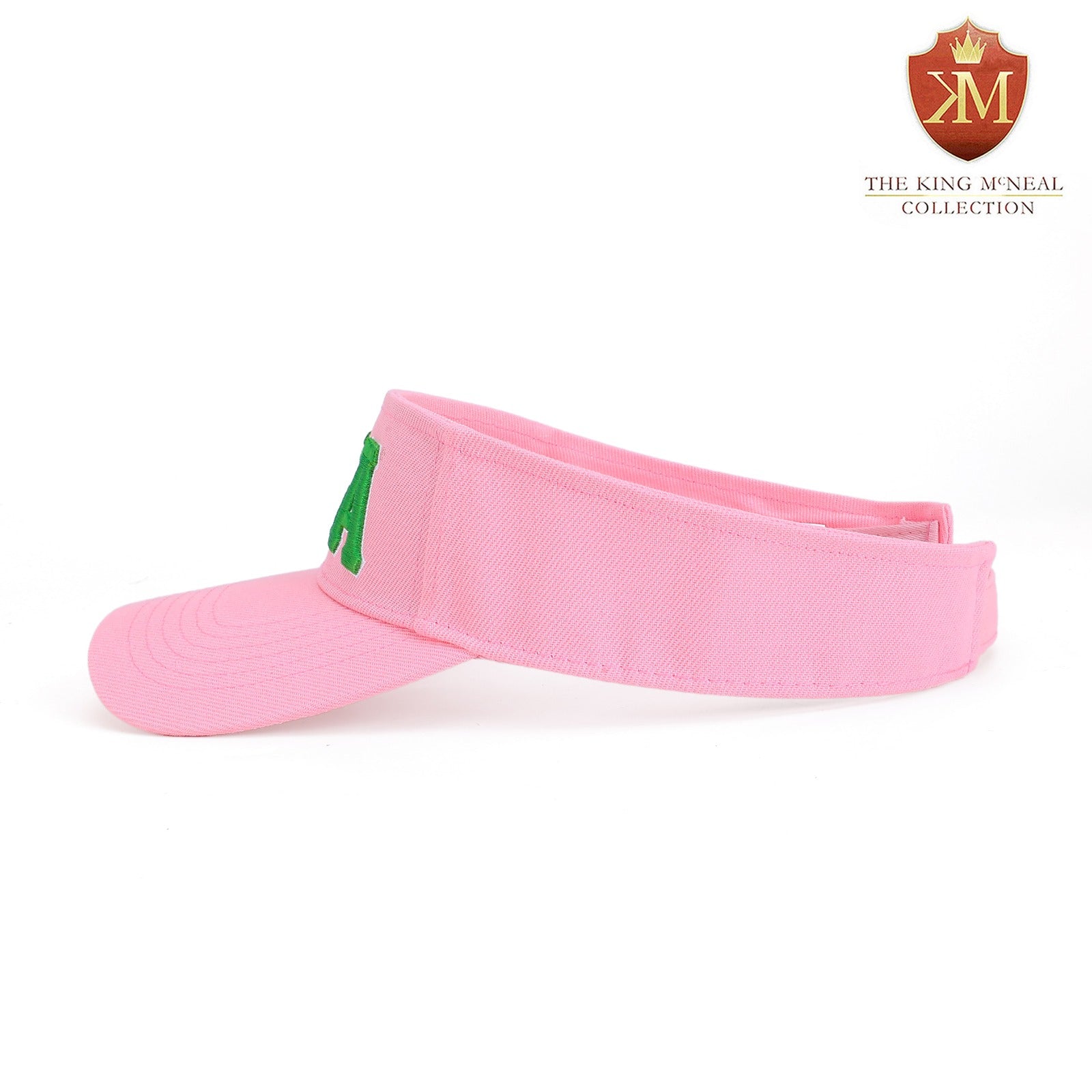 AKA Pink Letters Visor Hat