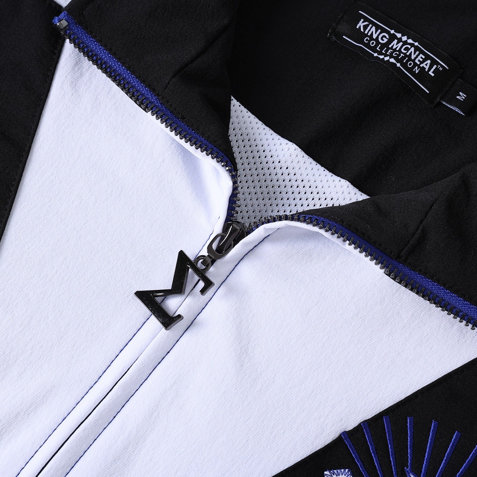 Sigma Blue Windbreaker Full Zip