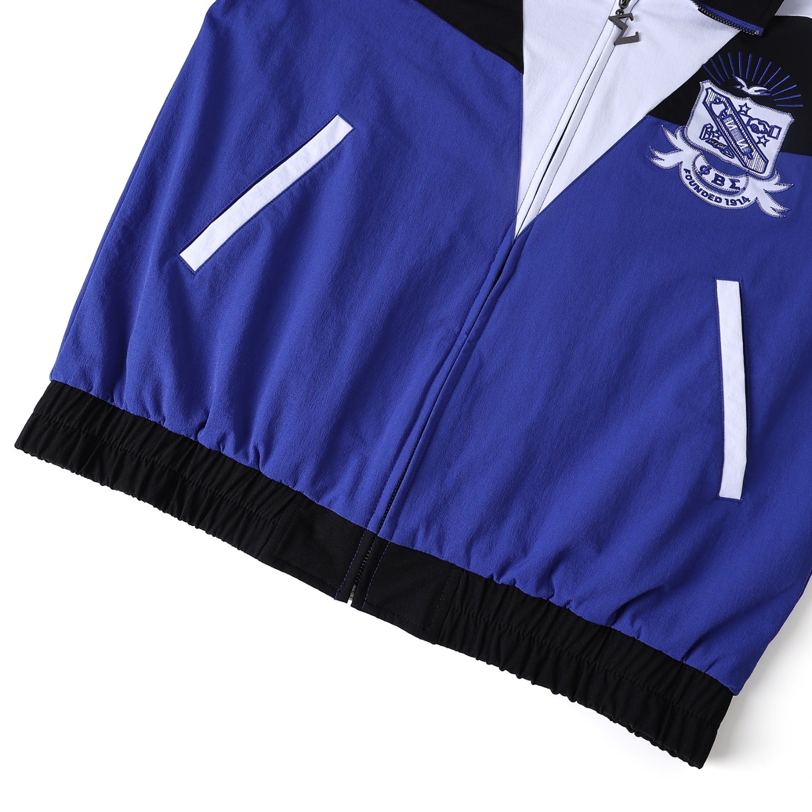 Sigma Blue Windbreaker Full Zip