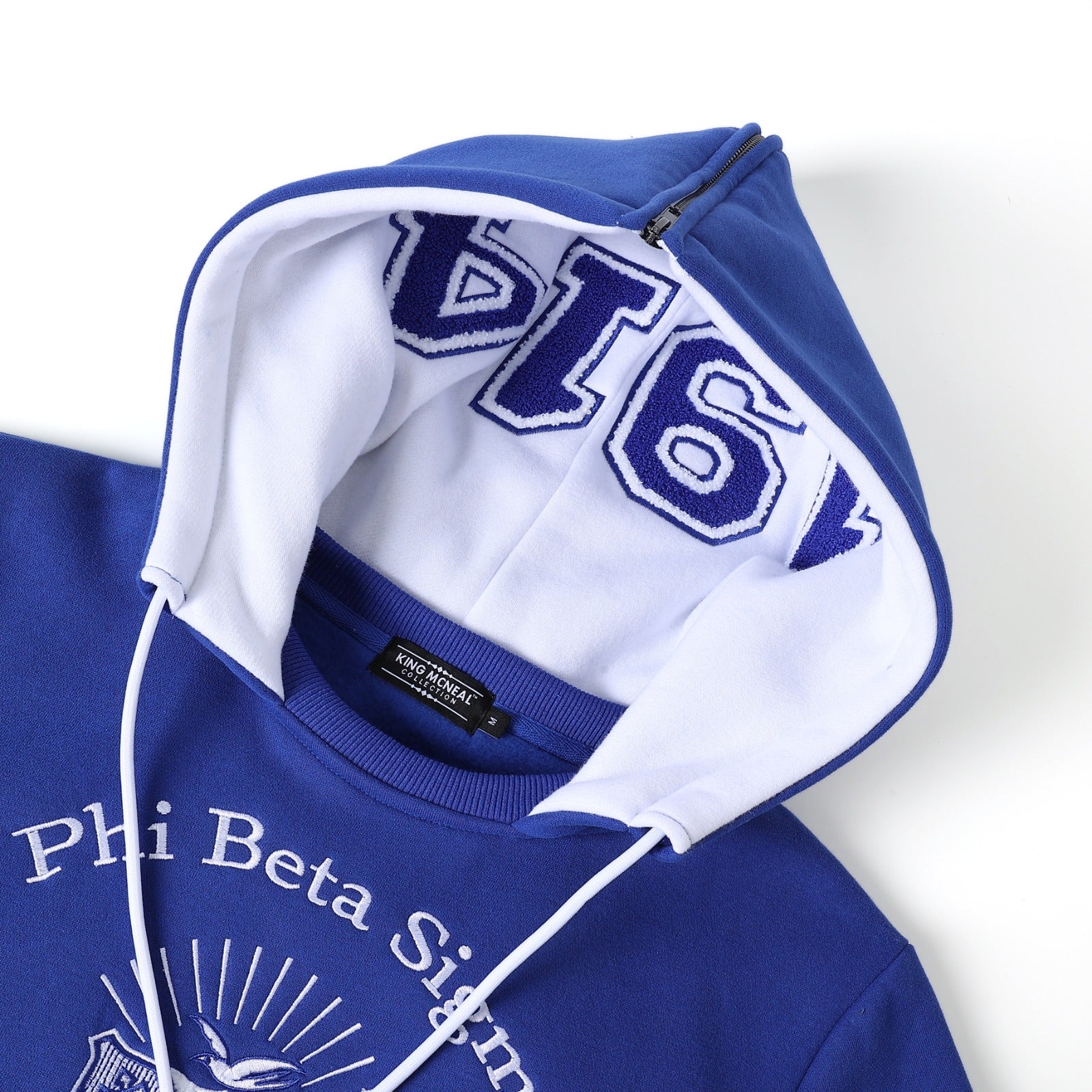 Sigma Blue Prep Hoodie