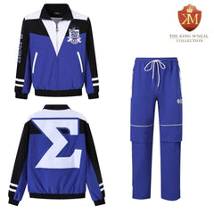 PBS Blue Windbreaker Tech Pants