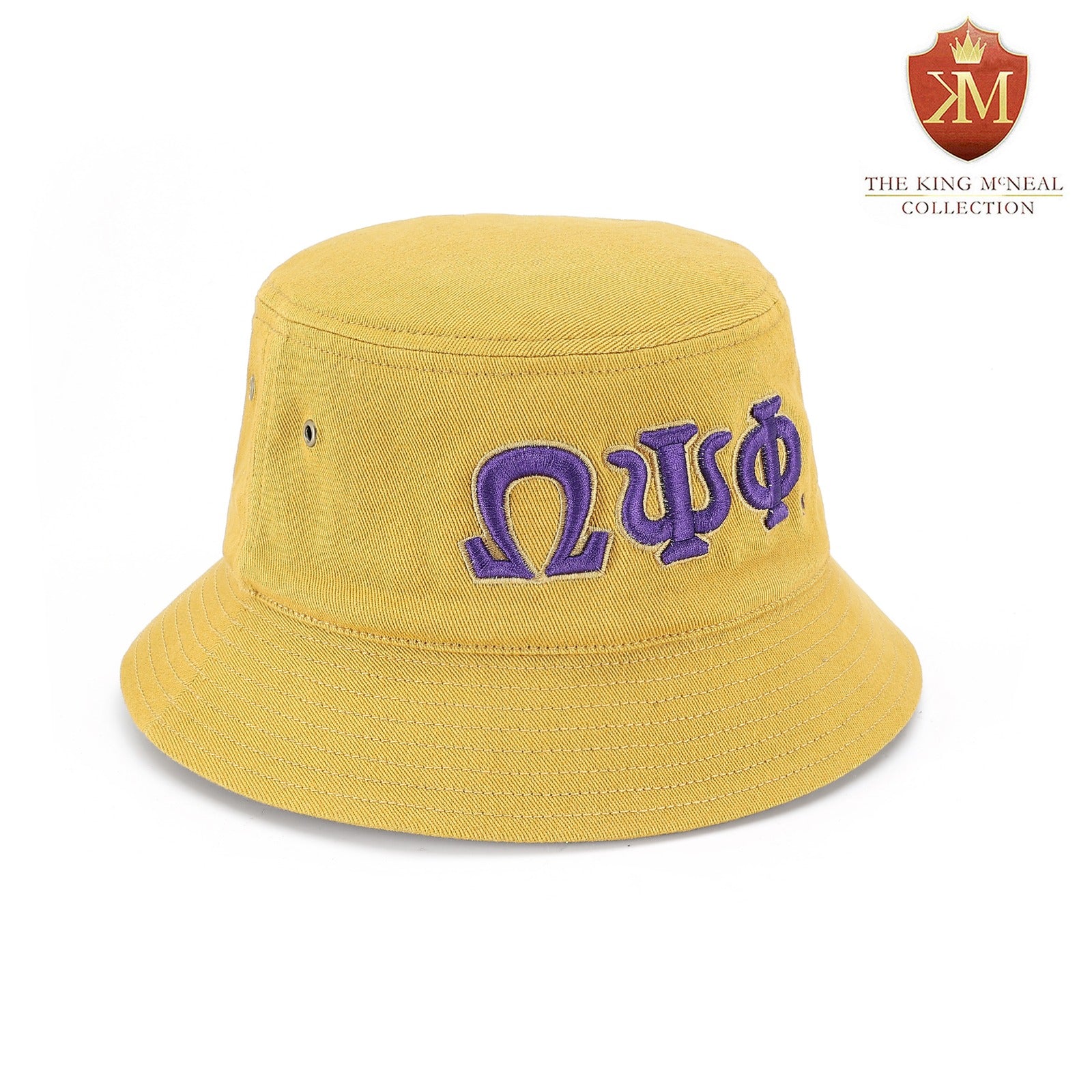 Omega Gold Bucket Hat
