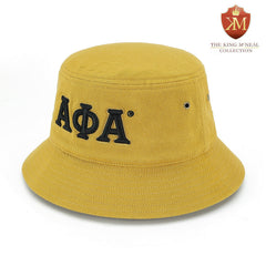Alpha Gold Bucket Hat