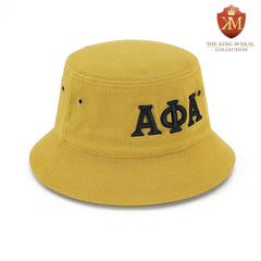 Alpha Gold Bucket Hat