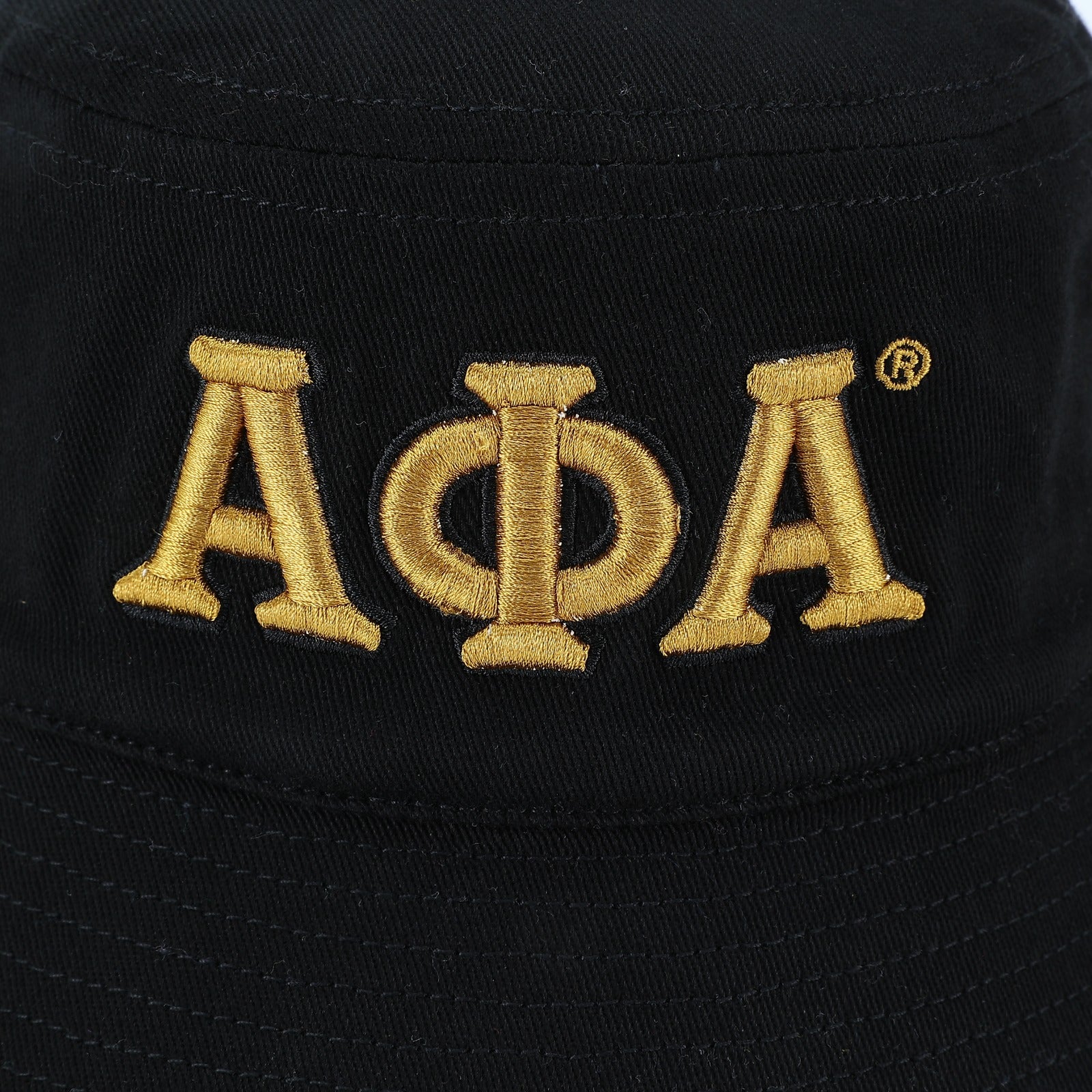 Alpha Black Bucket Hat