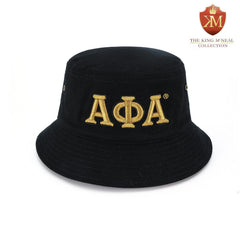 Alpha Black Bucket Hat
