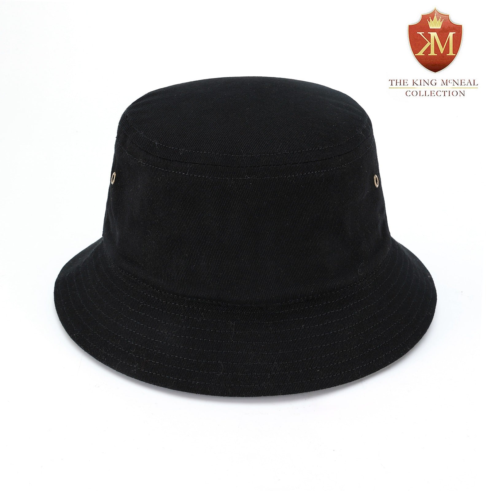 Alpha Black Bucket Hat