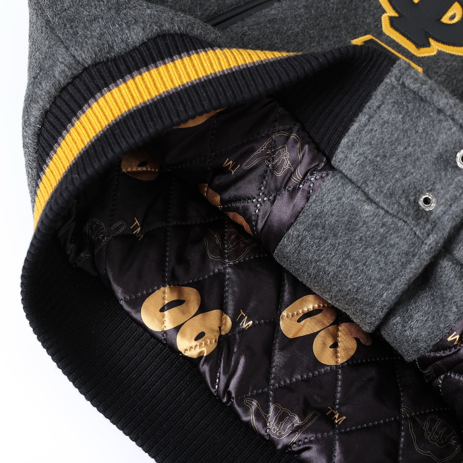 Alpha Phi Alpha Wool And Leather Letterman Jacket