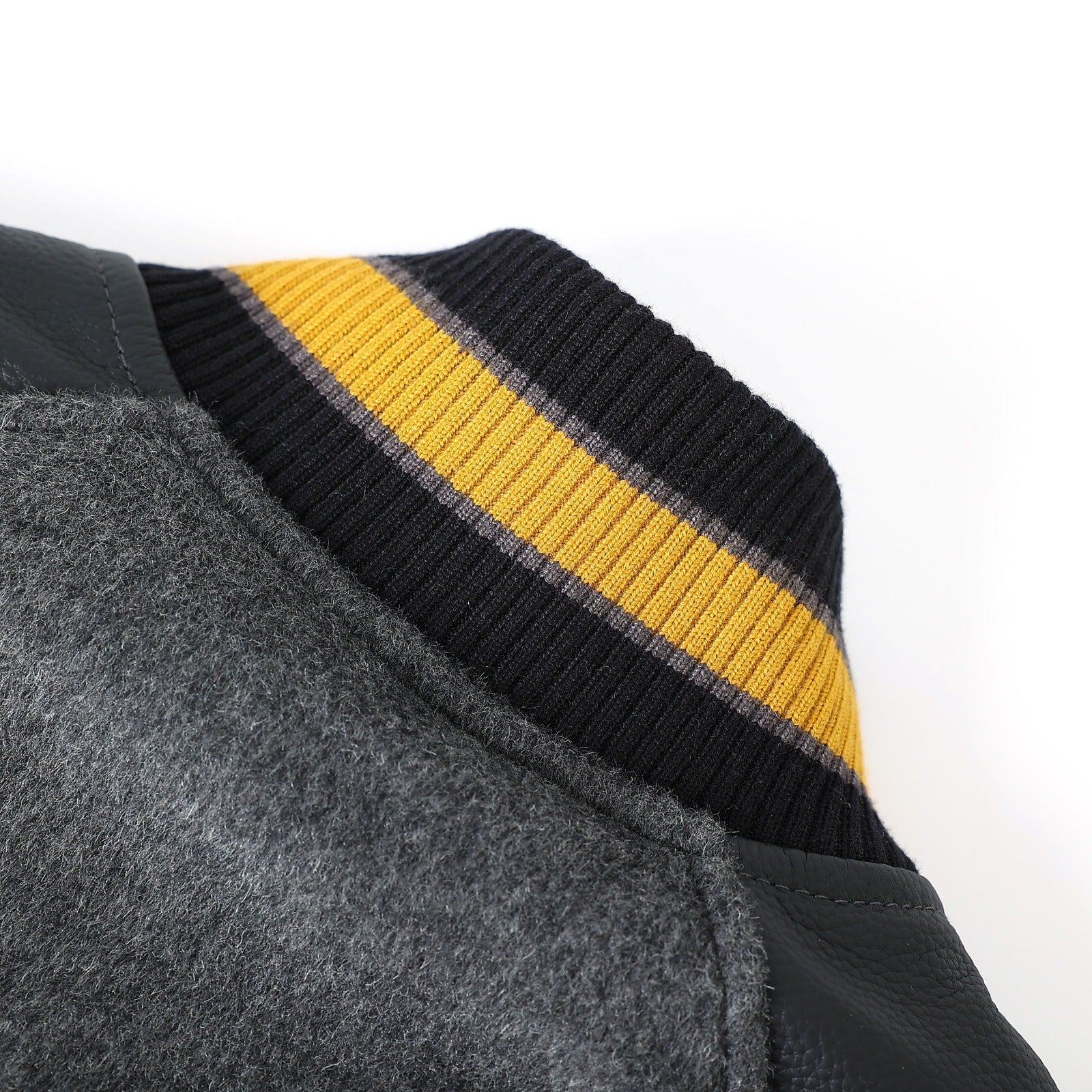 Alpha Phi Alpha Wool And Leather Letterman Jacket