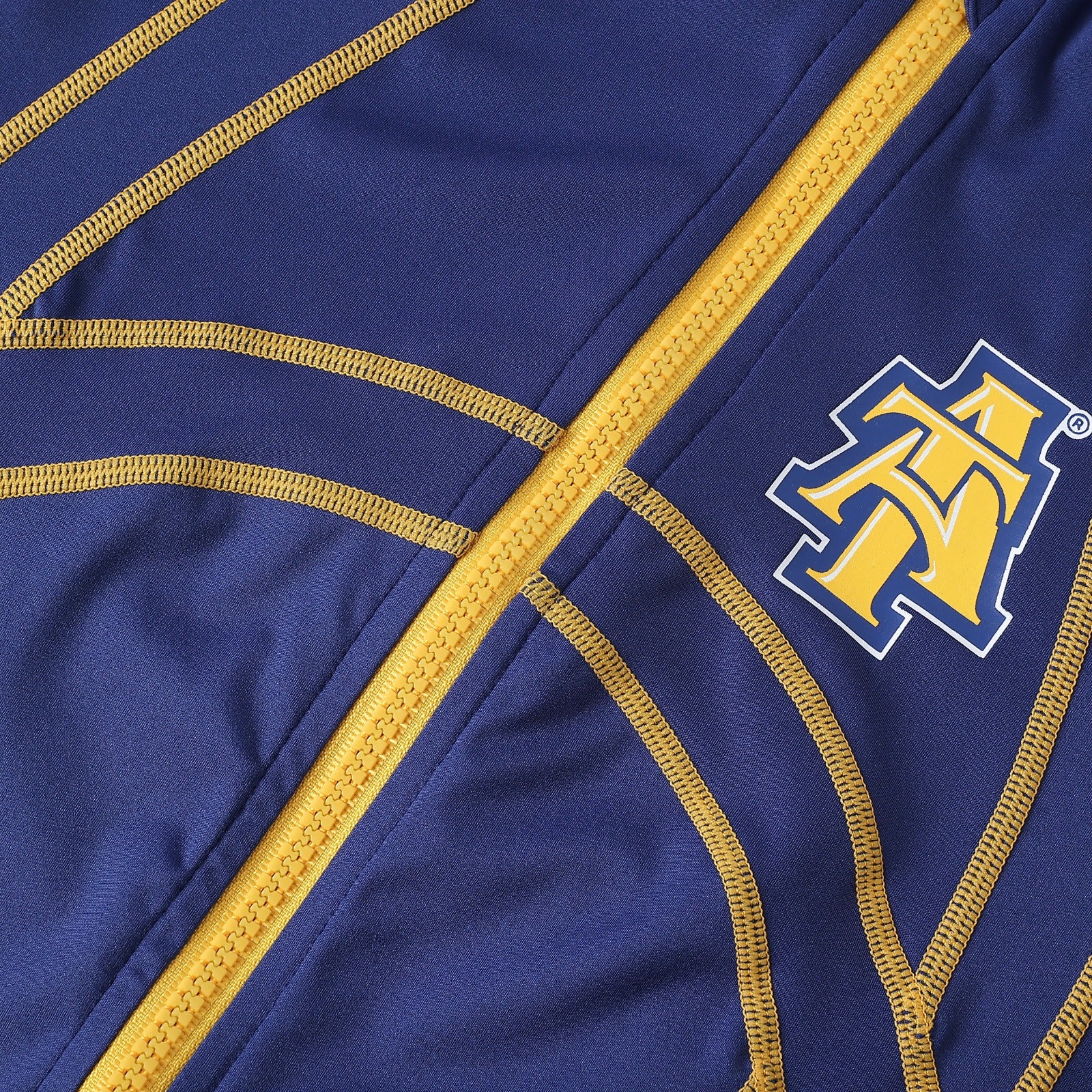 North Carolina A&T Blue Full Zip Yoga Jacket