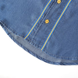SGRho Denim Baseball Jersey