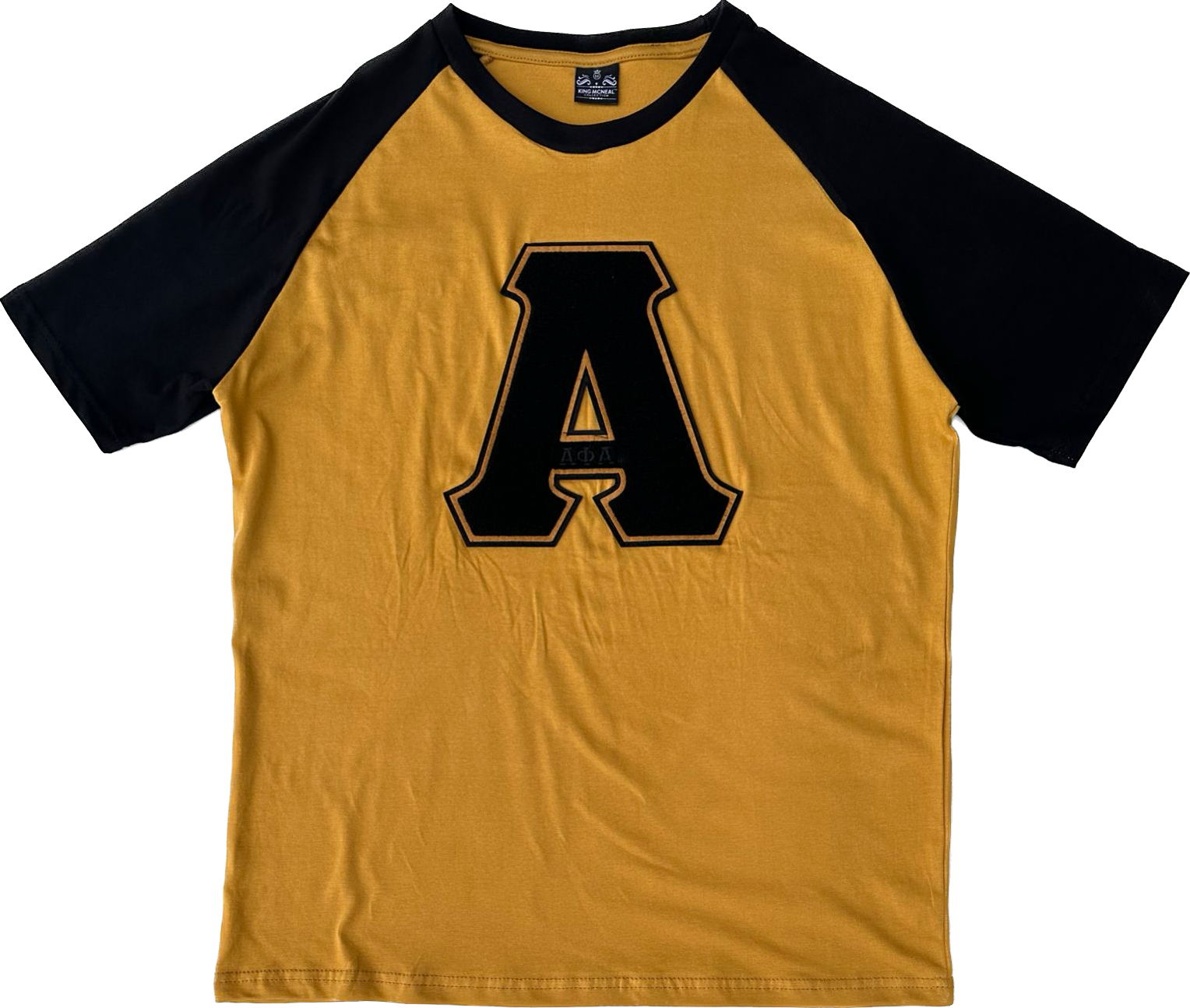 Alpha Gold Big A Premium Raglan Tshirt