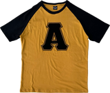 Alpha Gold Big A Premium Raglan Tshirt