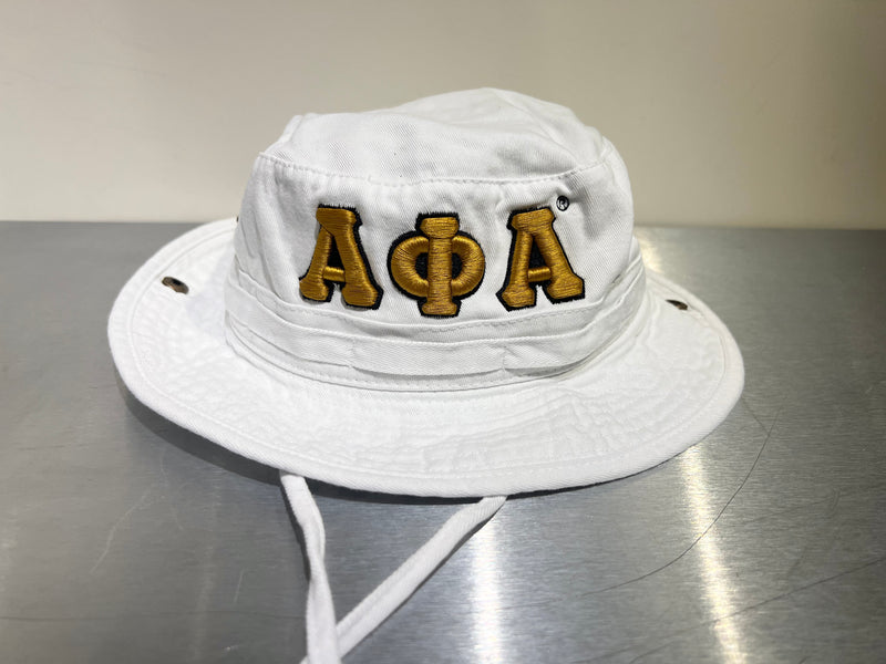 Alpha White Boonie Hat