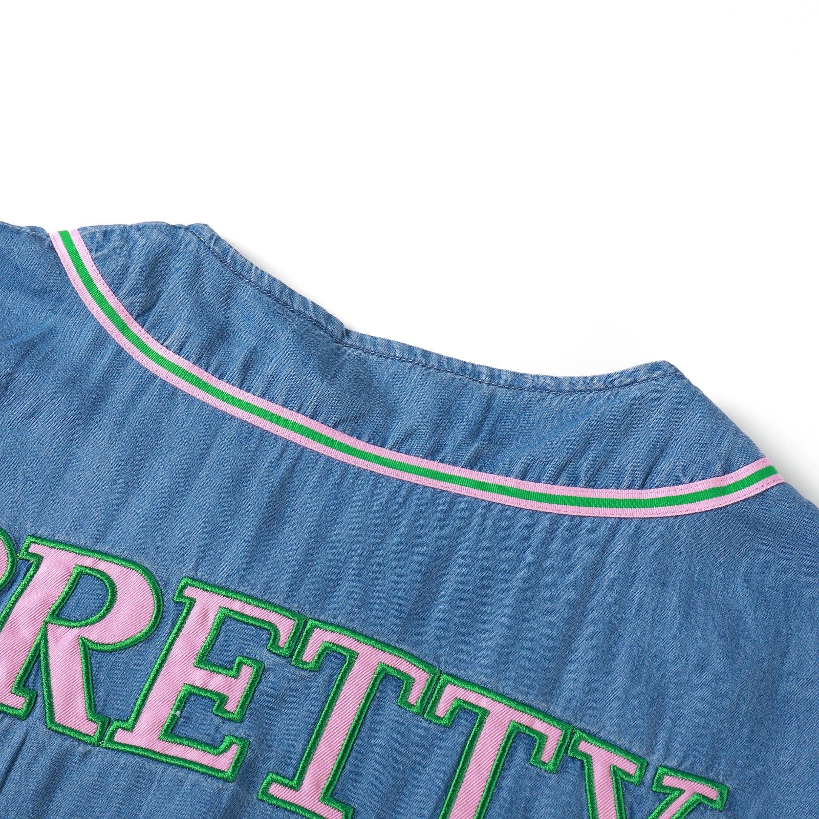 AKA Denim Baseball Jersey