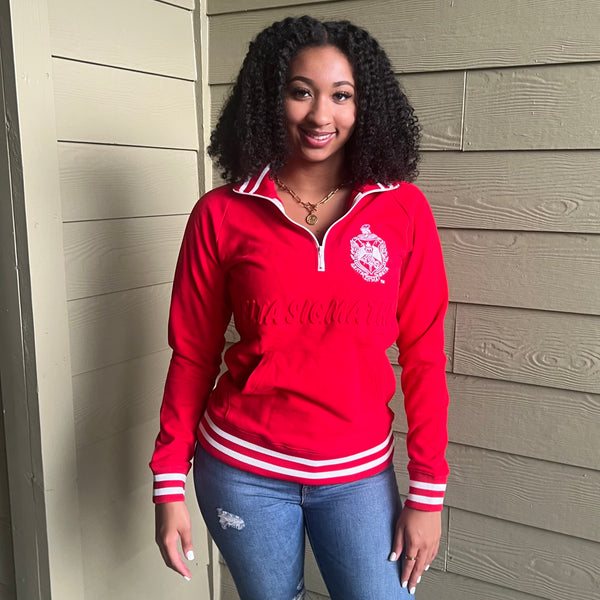 Delta Quarter Zip Sweatshirt Unisex