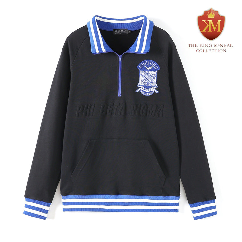 Sigma Black Quarter Zip Sweatshirt