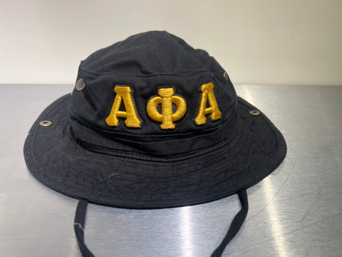 Alpha Black/Gold Boonie Hat