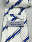 Sigma White Monogram Tie