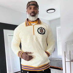 Omega Neutral Quarter Zip Sweatshirt