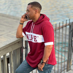 Kappa Krimson NUPE SS Hoodie