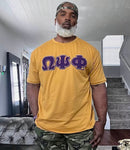 Omega Gold Chenille Premium T-Shirt