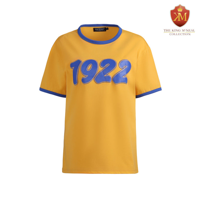 1922 Gold Premium Ringer Shirt