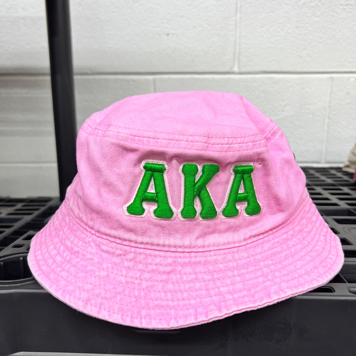 AKA Pink Washed Bucket Hat