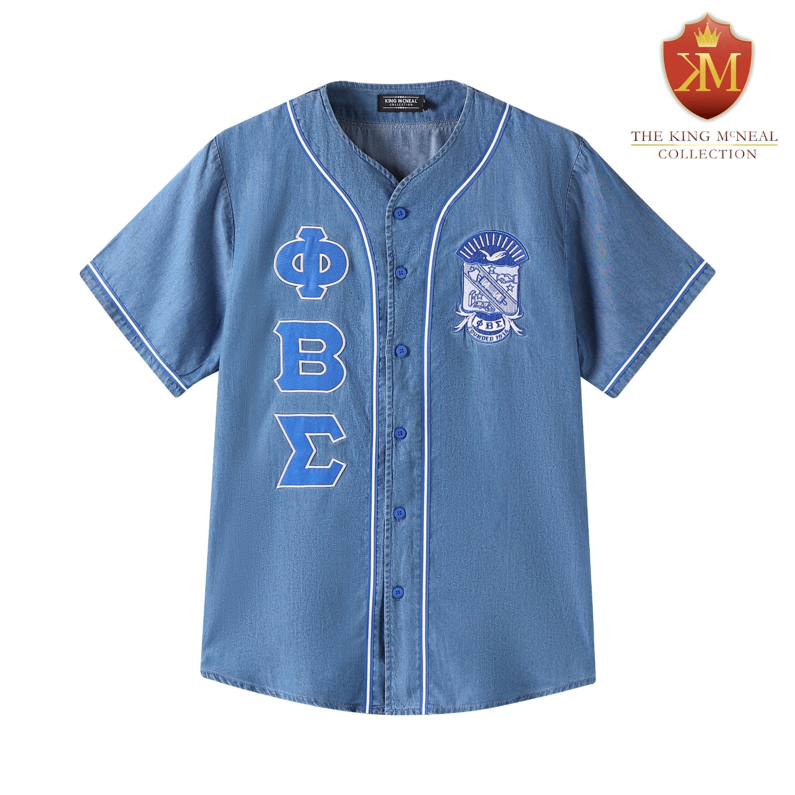 Sigma Denim Baseball Jersey