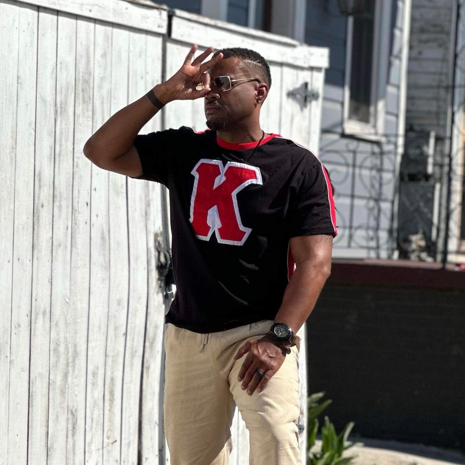 Kappa “K” Black Premium Shirt