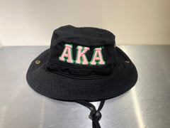 AKA Black Boonie Hat
