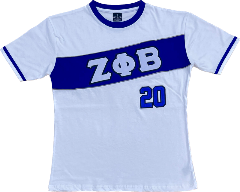 Zeta White Jersey Premium Shirt