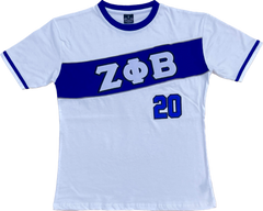 Zeta White Jersey Premium Shirt