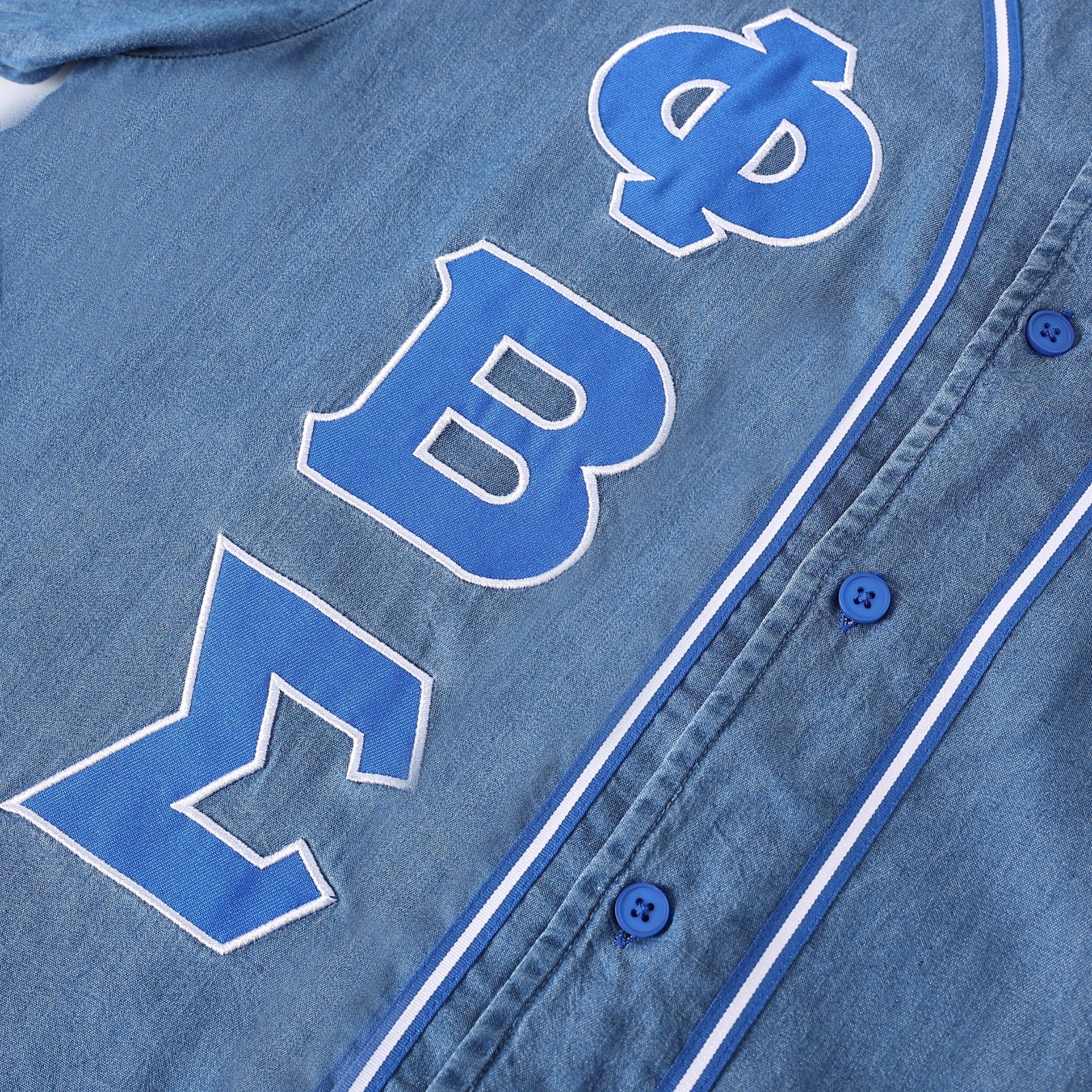 Sigma Denim Baseball Jersey