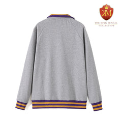Omega Grey Quarter Zip Sweatshirt
