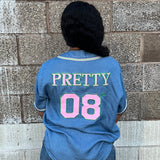AKA Denim Baseball Jersey