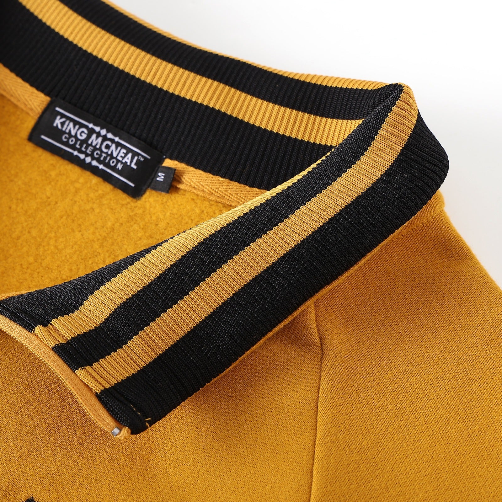 Alpha Gold Quarter Zip Sweatshirt