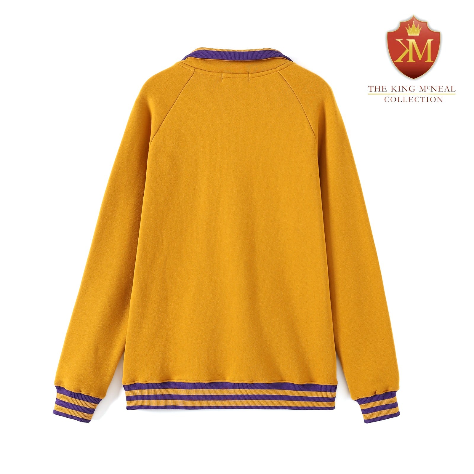 Omega Gold Quarter Zip Sweatshirt