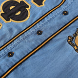 Alpha Denim Baseball Jersey
