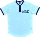 Sigma White Premium Henley Shirt