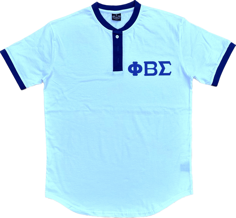 Sigma White Premium Henley Shirt