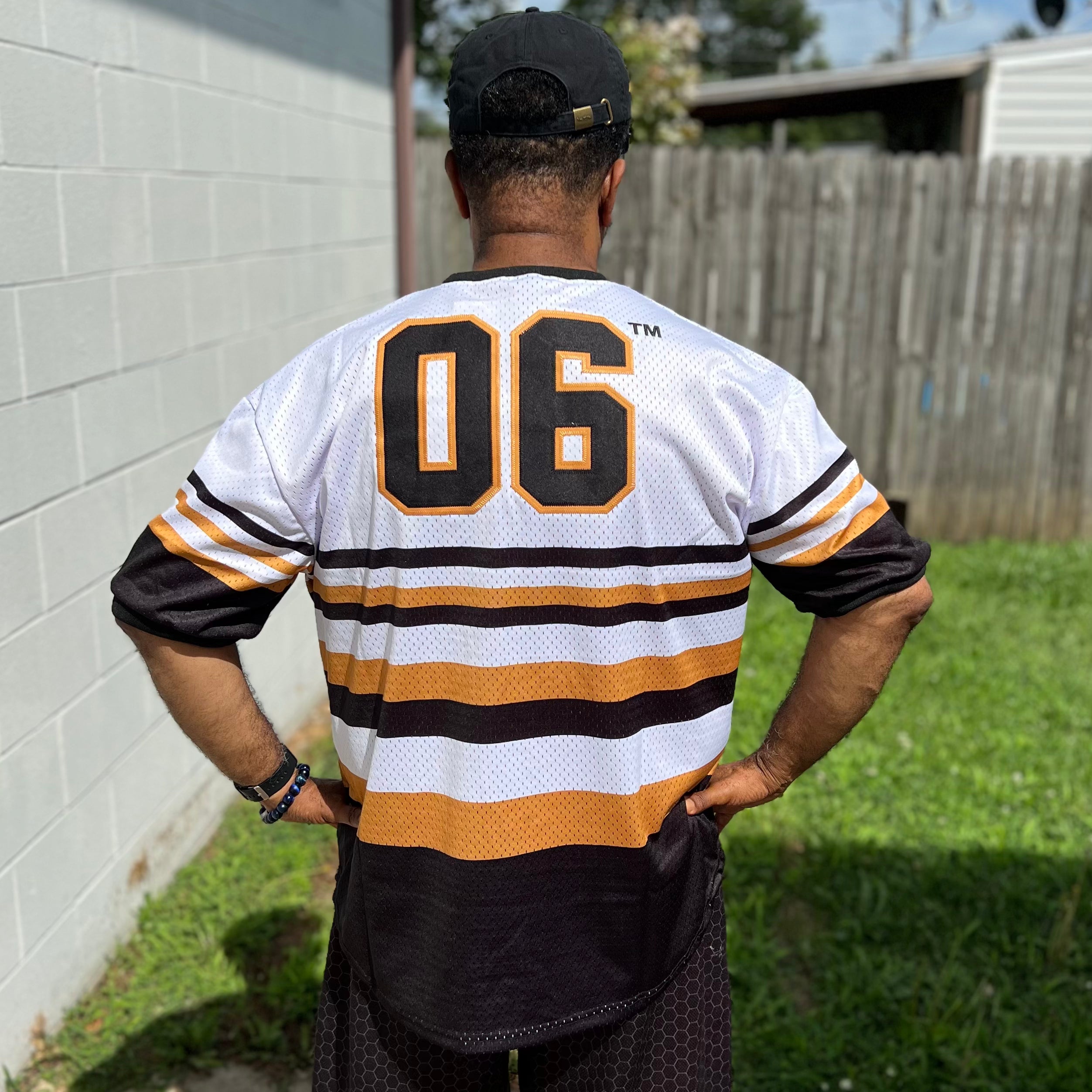 Alpha Phi Alpha Striped Baseball Jersey